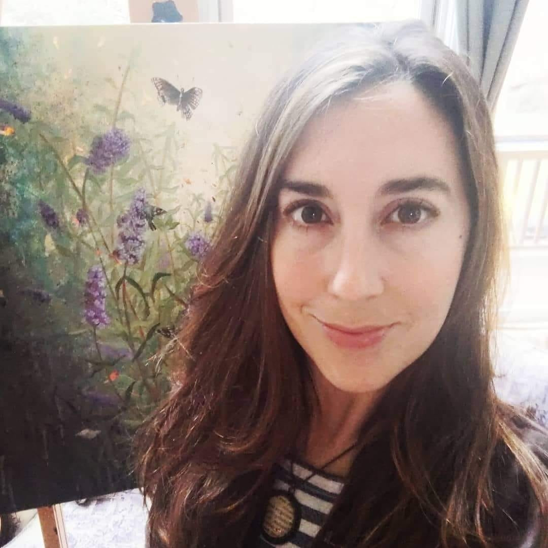 Bonnie Parker // Acrylic, Oils, & Mixed Media