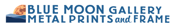 Blue Moon Metal Prints