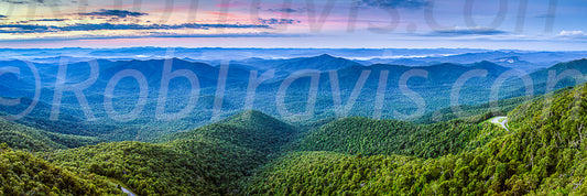 Pano // Calley Of Pink Beds by Rob Travis