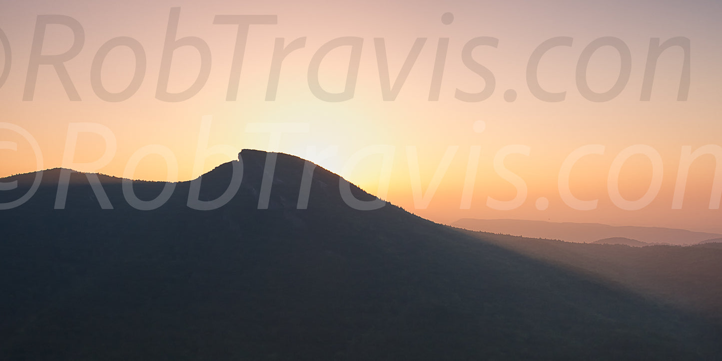 Pano // Sinking Sun at Table Rock by Rob Travis