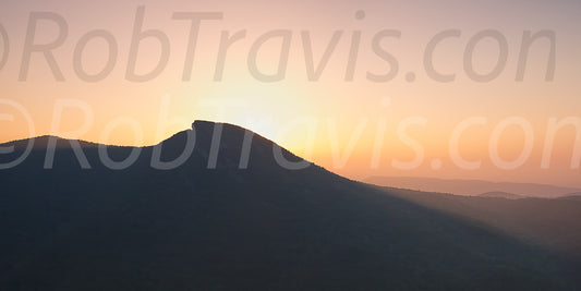 Pano // Sinking Sun at Table Rock by Rob Travis