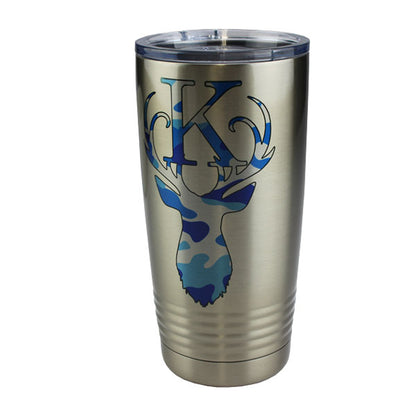 Personalized Stainless Steel 20 oz. Drink Tumblers image 2