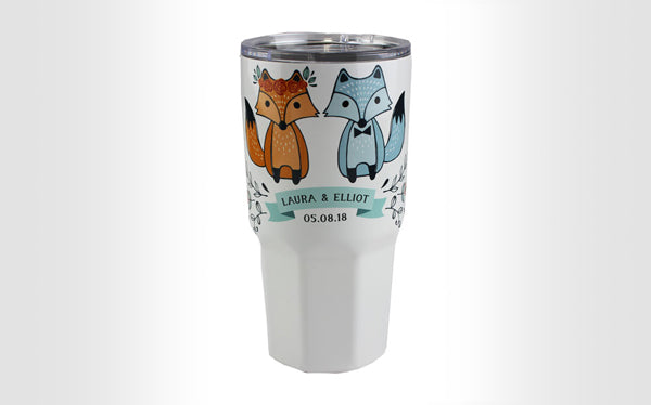 Personalized Stainless Steel 30 oz Drink Tumblers image 0